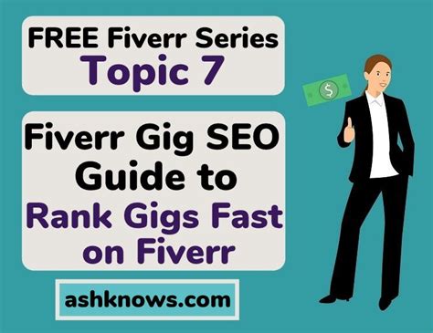 Gig Seo Tips To Rank It Better On Fiverr